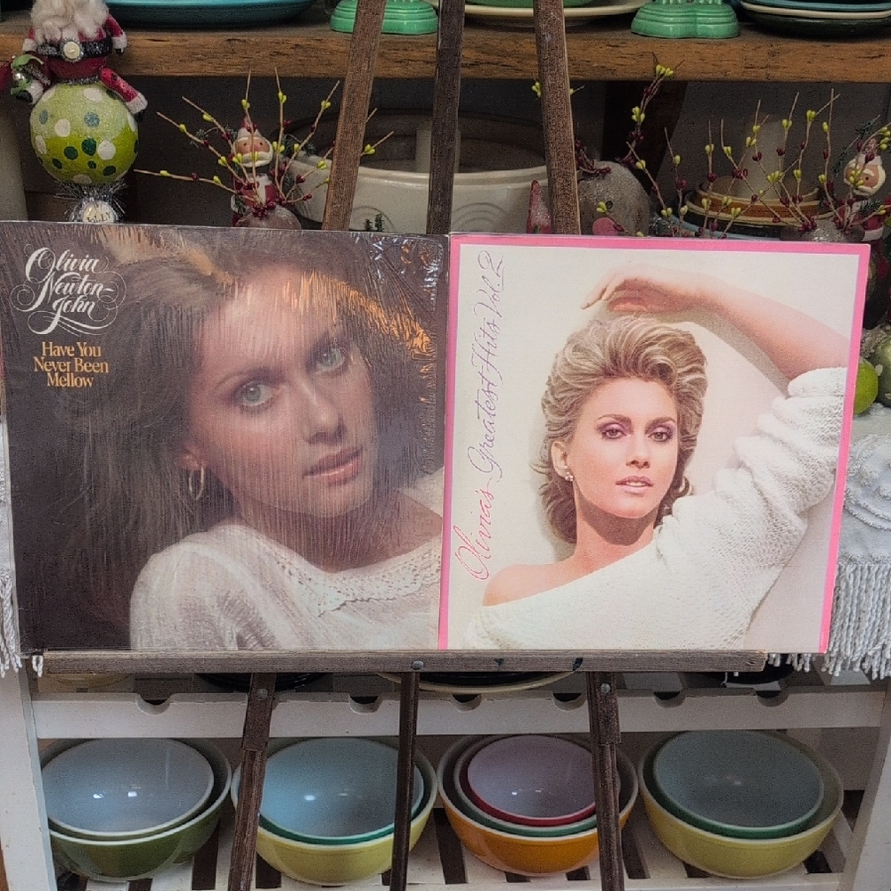 Olivia Newton John Vintage Vinyl Record's